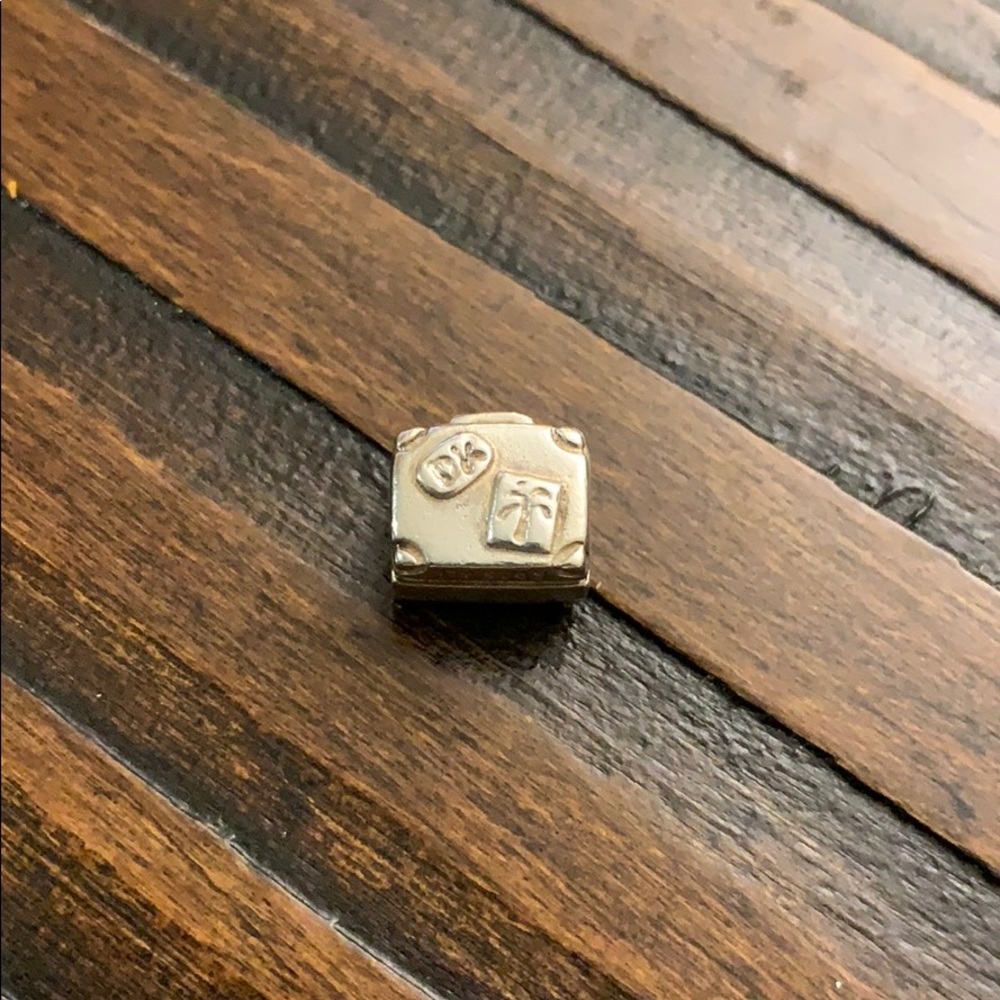 Original sterling silver pandora suitcase